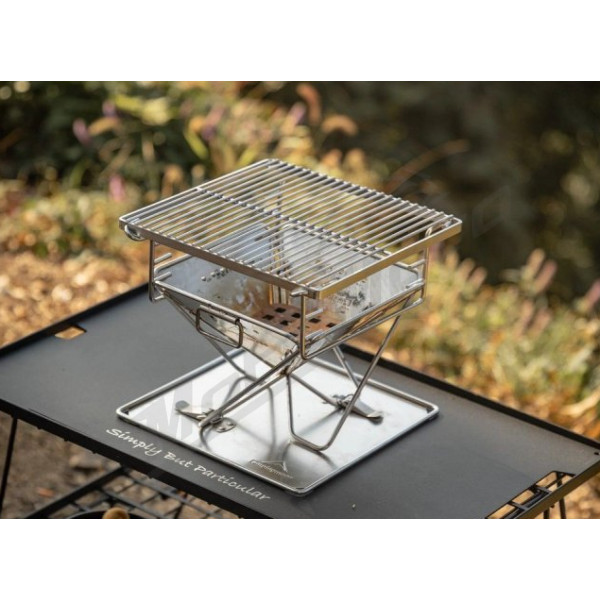 Burning fire grill MINI 24.5x24.5x21cm