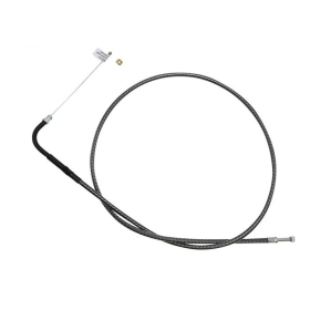 MAGNUM SHIELDING Karbon Fiber Throttle Cable Harley Davidson FLHR / FLHRS / FLHRSI / FLHRI 1340/1690 96-07 100.5cm