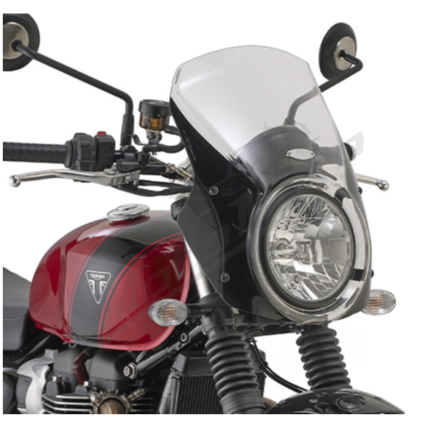 GIVI Priekinis stiklas skaidrus Triumph Speed Twin 900-1200 23-25