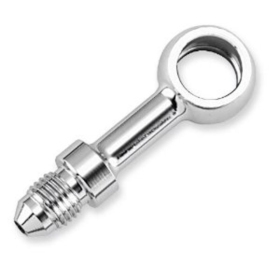 Goodridge Straight Banjo adaptor (11.1mm) H-D Chromed