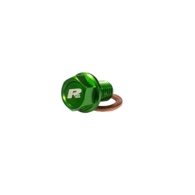 RFX Pro Magnetic Drain Bolt (Green) M8 x16x1.5 Kawasaki KX 250/450 21-26