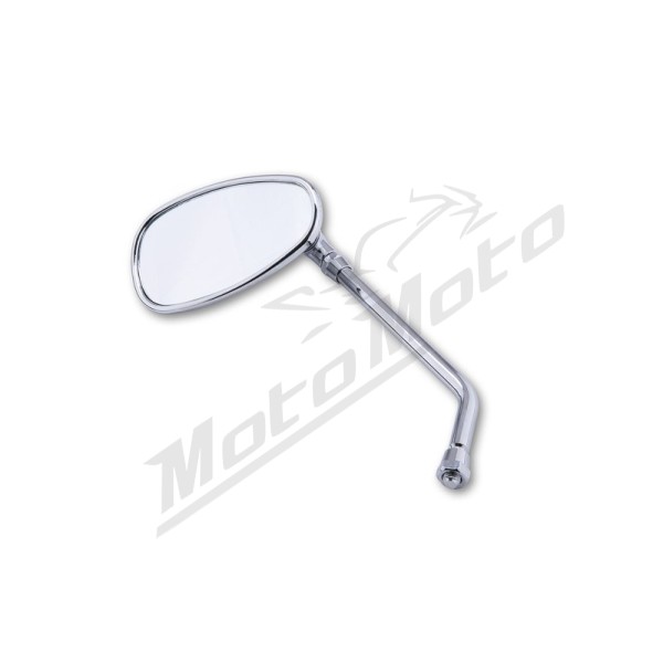 HIGHSIDER smart Handlebar Mirror Naked Bike Chrome 10M (1pc)