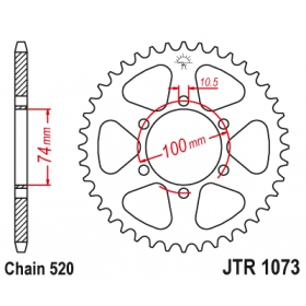 Rear sprocket JTR1073