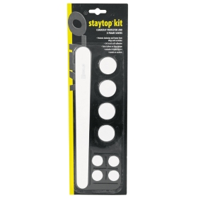 Velo Adhesive Protection Set For Bicycle Frame Clear