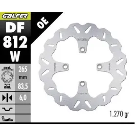 GALFER Galinis stabdžių diskas Ducati Diavel / Multistrada / Xdiavel / Streetfighter 1100-1260 11-24