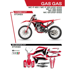 UFO Stickers set Gas Gas MC / MCF 125-450 21-22