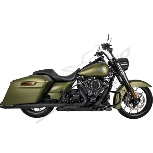VANCE & HINES Blackbird 450 Slip-On Mufflers Harley Davidson FLH / FLHR / FLHTKL / FLHX / FLTRXST 1750-1977 17-25