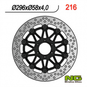 NG BRAKES Front Floating Brake Disc 296mm Honda CB / CBR / RS / RVF 125-1000cc 82-07