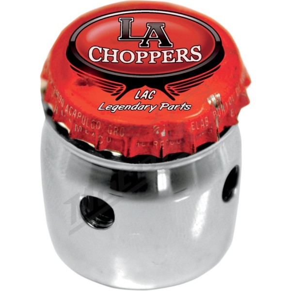 LA CHOPPERS Bottle Cap Choke Cable Knob Harley Davidson 883-1690 57-14