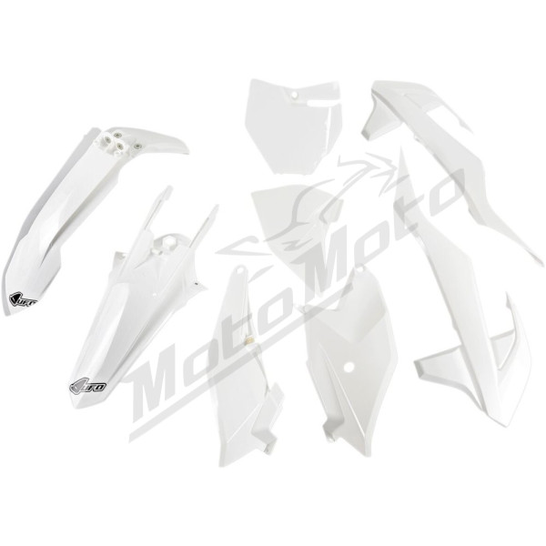 UFO White Full Body Replacement Plastic Kit KTM SX 85cc 18-24