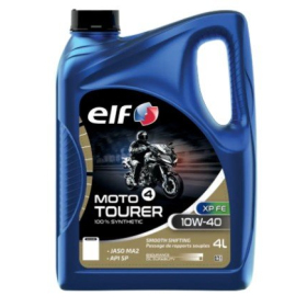 ELF Moto 4 Tourer XP FE 10W-40 SYN Oil 4T 4L