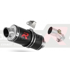 Exhaust silincer Dominator GP1 BLACK Kawasaki ER-6 N / F 2006-2008