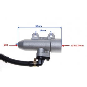 Brake master cylinder with reservoir ATV 250 / ST-9E / STXE / CROSS / SHINERAY UNIVERSAL