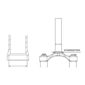 BLACK BEARING 1-1/8" Lower Integrated Headset Bearings Ø47 mm.