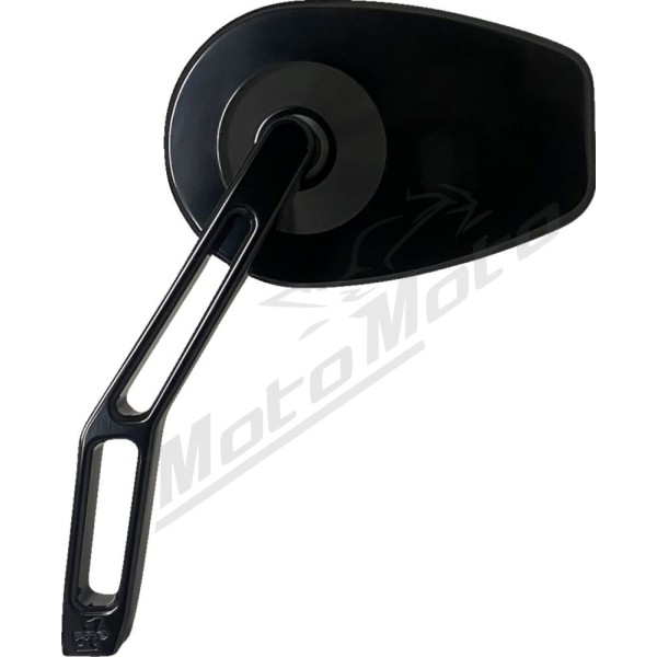 PRO-ONE PERF.MFG. Micro Mirror w/V2 Cut-Out Stem 76,2mm Harley Davidson / Indian / Metric Cruiser 