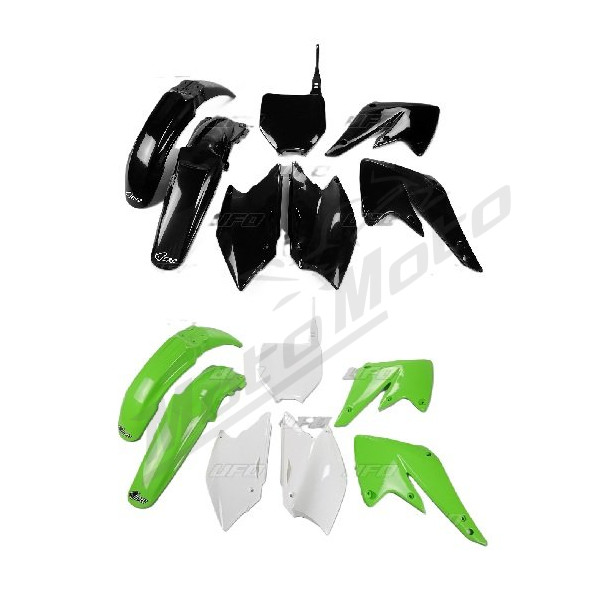 UFO Plastikų kompl. Kawasaki KXF 250 04-05
