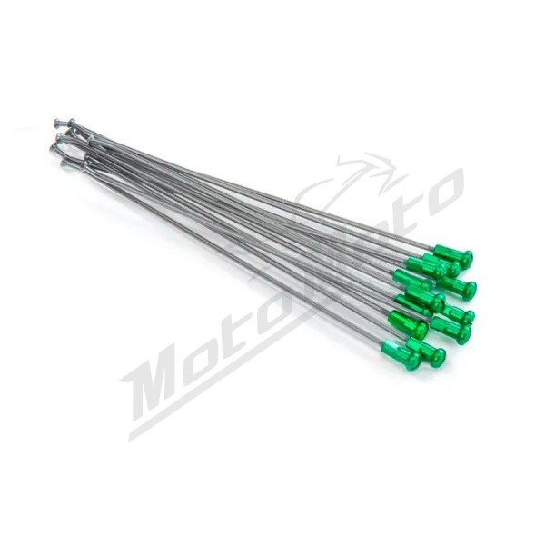 KITE Front Wheel Spoke And Nipple Replacement Kit Silver 21" 12vnt.