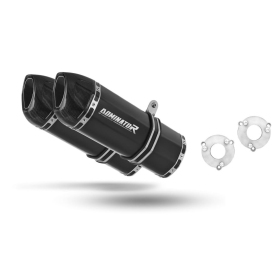 Suzuki GSXR 1000 K7 K8 Exhaust Silencer Muffler HP1 BLACK + dB killer