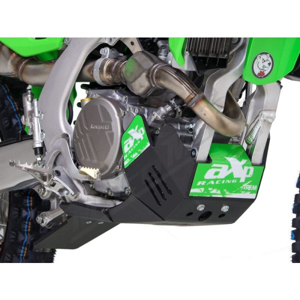 AXP Xtrem Skid Plate with Suspension Linkage Protection - PHD 8mm  KAWASAKI KX 250 25-26