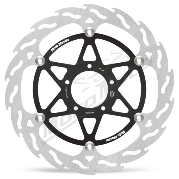 MOTO-MASTER Flame Front Right Floating Brake Disc Ducati Panigale / EVO / Streetfighter / Superleggera 848/1299 12-21