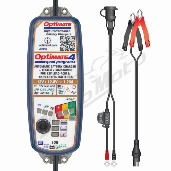 TECMATE OptiMate 4 Quad Program Battery Charger