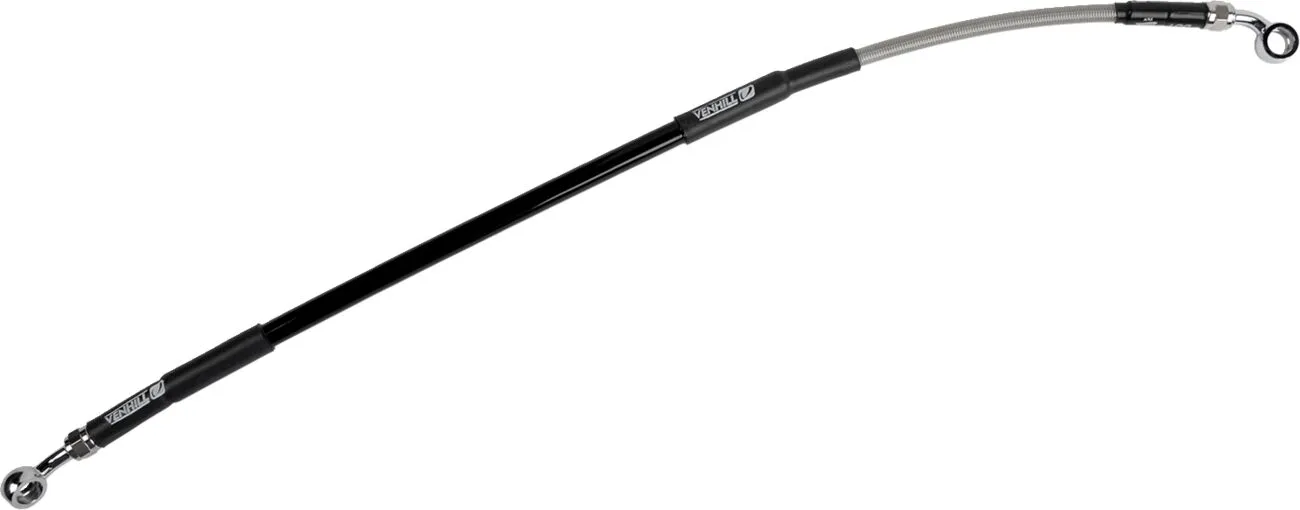 MOOSE OFFROAD Rear Stainless Steel Braided Brake Line Honda CRF 150R 18->