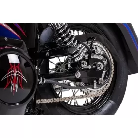 DRAG SPECIALTIES Chrome Steel Rim 16 x 3 x 40 spk Harley Davidson FL / FLB / FLFB / FLH / FLHB / FLHFB / FX / FXE 1200cc 67-78