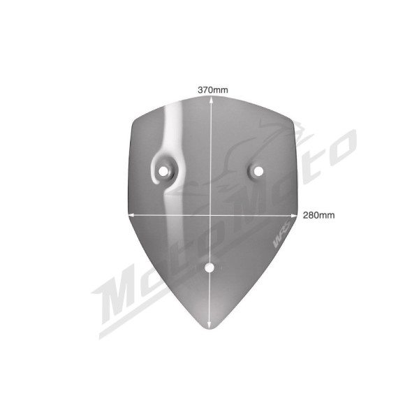 WRS SPORT Windscreen Smoke Ducati Multistrada 1200cc 10-12