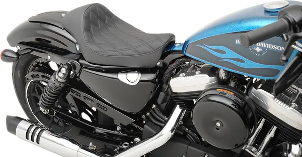DRAG SPECIALTIES SEATS Café-Style Solo Seat Harley Davidson XL 883-1200cc 10-22