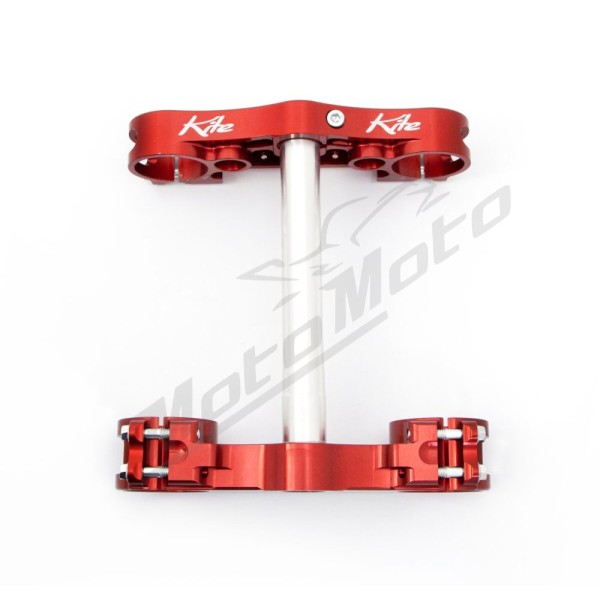 KITE MX-EN Triple Clamps Red Honda CRF 250/450 21-26