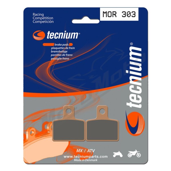 TECNIUM Racing MX/ATV Sintered Metal Brake pads MOR303 Arctic Cat / Polaris 300/1000 95-17
