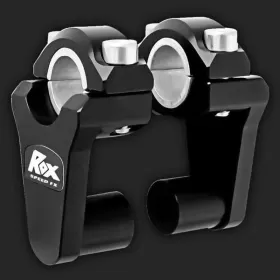 Rox Pivoting Handlebar riser 2" black 22mm