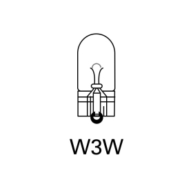 Lemputės Oxford W3W / W2.1 x 9.5d 12V 3W 10vnt