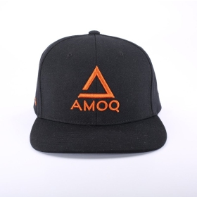 Snapback Cap AMOQ Black / Orange