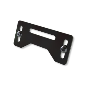 HIGHSIDER pro License Plate Light Panel Black (1pc)