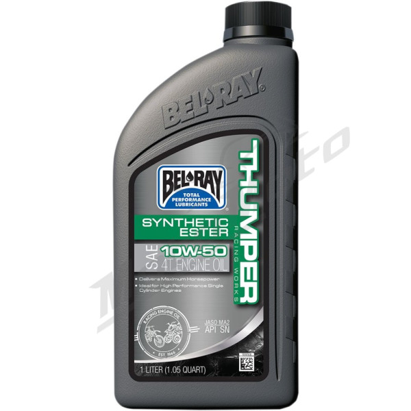BEL-RAY Thumper Racing Synthetic 4T Oil 10W50 1L
