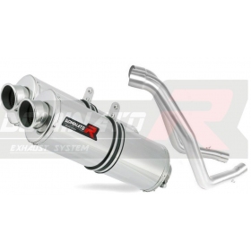 Exhausts kit Dominator Oval APRILIA ETV 1000 CAPONORD 2001-2004