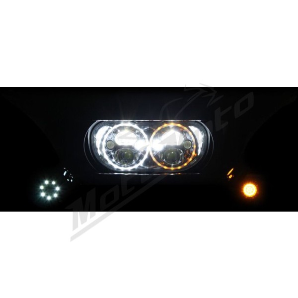 CUSTOM DYNAMICS TruBEAM® LED Headlamp Harley Davidson FLTRK / FLTRKSE 1690-1977cc 15-24
