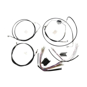 MAGNUM SHIELDING XR Handlebar Installation Kit Black/Chrome 30.5/35.5cm Harley Davidson FLHRSE / FLHTCUSE / FLHXSE 1800 08-12