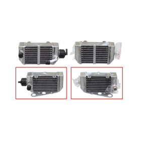 Psychic radiator reinforced with standard capacity Left GasGas / KTM 50-65cc 12-23