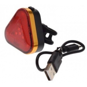 REAR LIGHT 1 LED 120LM 7 FUNCTIONS