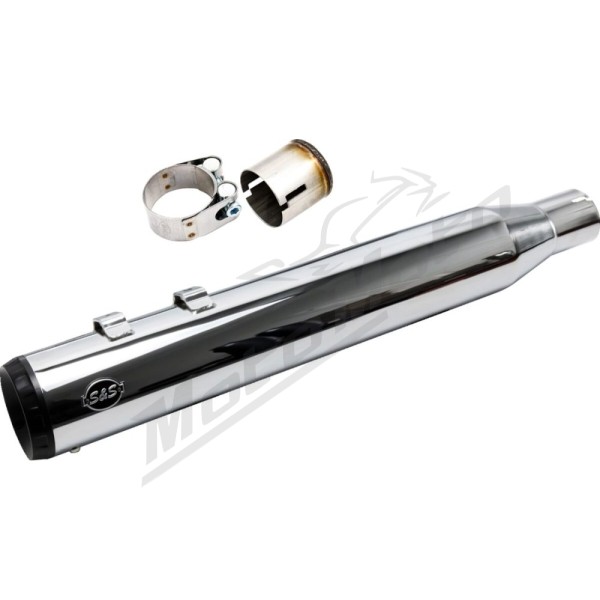 S&S CYCLE Swindler Exhaust Conversion Kit 2-into-1 Harley Davidson FLH / FLHFB / FLHR 1750-1977cc 17-26