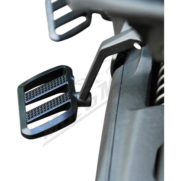 SHOW CHROME Combat Driver's Floorboards Black Can Am Ryker 600-900 19-24