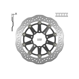 NG BRAKES 1701XG plūduriuojantis stabdžių diskas KAWASAKI ER-6 F / VERSYS / VULCAN 650 07-24