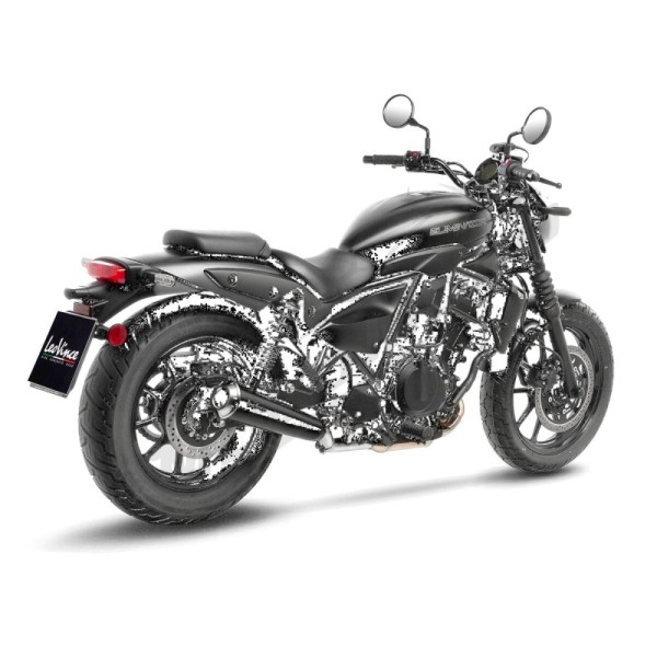 LEOVINCE "LV Classic Racer Black Edition" įsukamas duslintuvas KAWASAKI ELIMINATOR 500 24-25