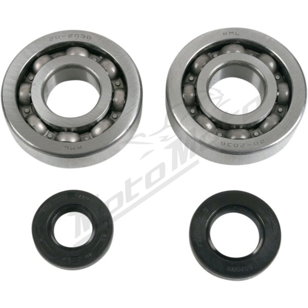 MOOSE OFFROAD Crankshaft Bearing and Seal Kit Kawasaki KX 250cc 02-07