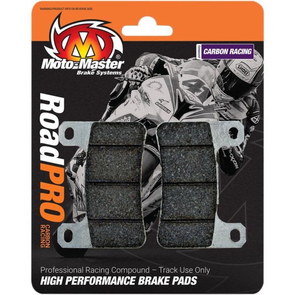 MOTO-MASTER Carbon Racing Front Brake Pads Kawasaki / Suzuki 900-1800 04-26 