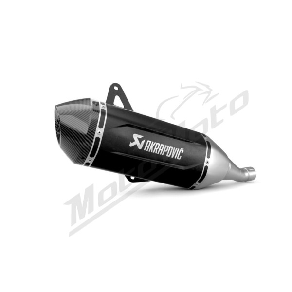 AKRAPOVIC Slip-On Nerūdijančio plieno / anglies pluošto duslintuvas Vespa GTS / Primavera 125 24-25