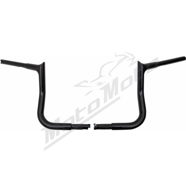 FAT BAGGERS INC. Pointed Top Handlebar Black 91.5x25.5cm Harley Davidson FLHLT / FLHX / FLHXL / FLHXSE 1923-1977 23-26 