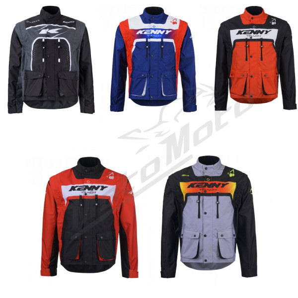 Kenny racing adventure/enduro tekstilinė striukė track